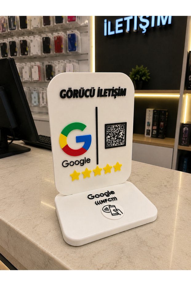 Qr Google Yorum Standı ( 1 1 QR )