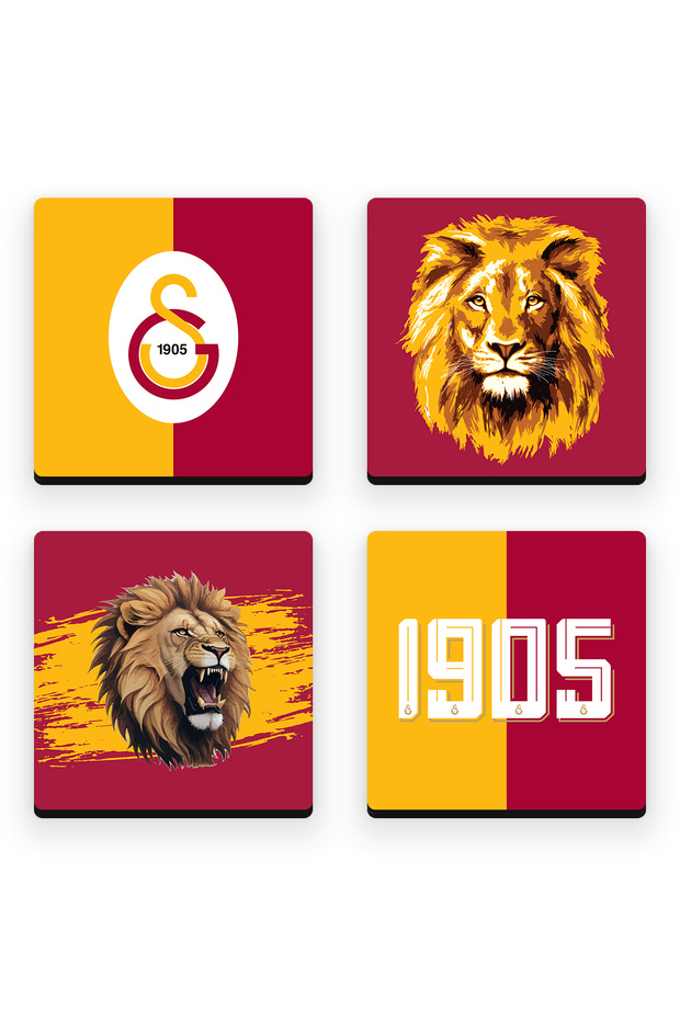Aslan Wooden Coasters (Set of 4) - Licensed Original