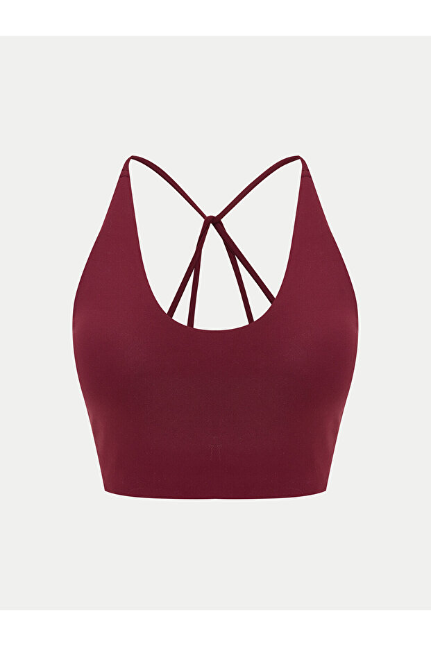 Nevavm Without Underwire and Without Padding Plain Sports Bra