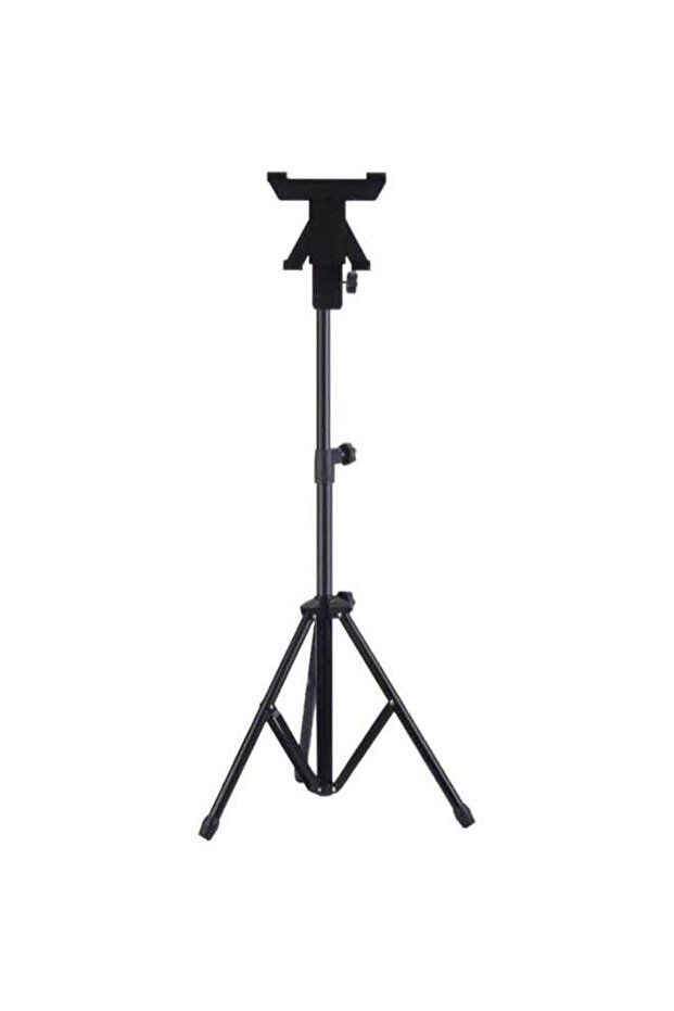 Foldable Tripod Stand For Tablet Black