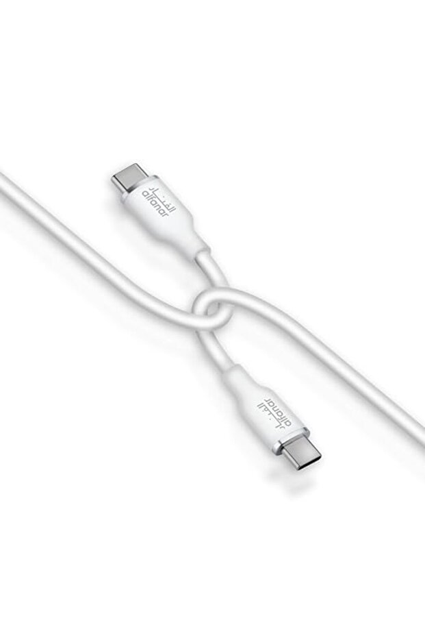 USB-C to USB-C Charging and Data Cable, 1M Silicone Cable - Support Power Delivery (PD), 3A