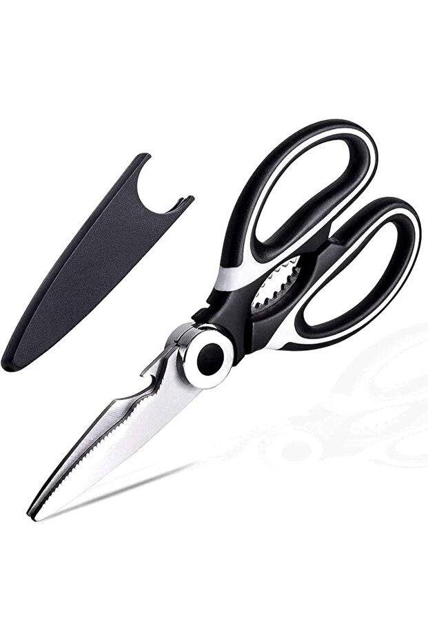 Kitchen Shears, Heavy Duty Shears Ultra Sharp Utility Stainless Steel Multi-function Kitchen