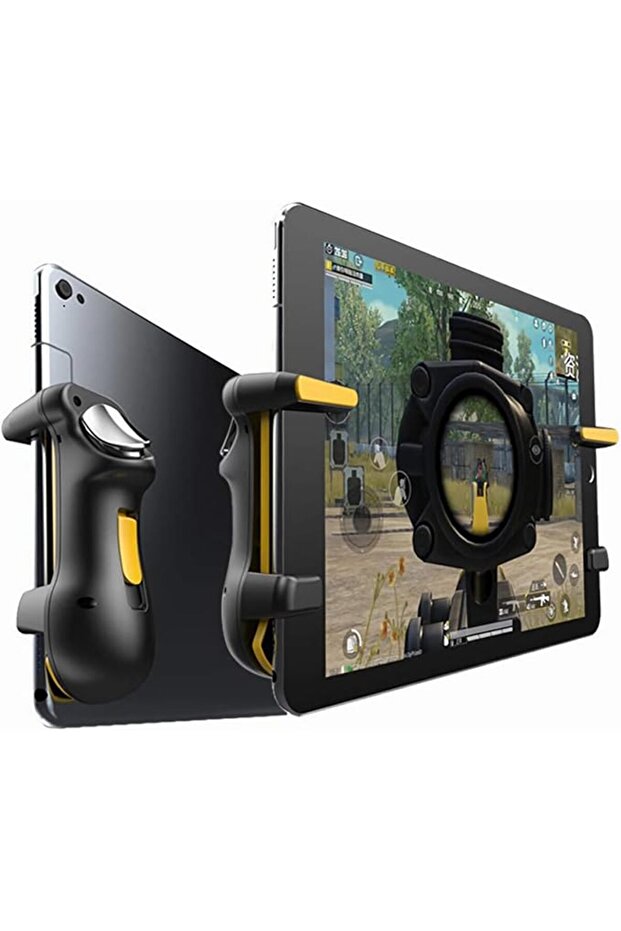 وحدة تحكم ألعاب PUBG Mobile مع زناد إطلاق سريع، مقبض ألعاب بأربعة أصابع، عصا تحكم L1R1، لاسلكي G