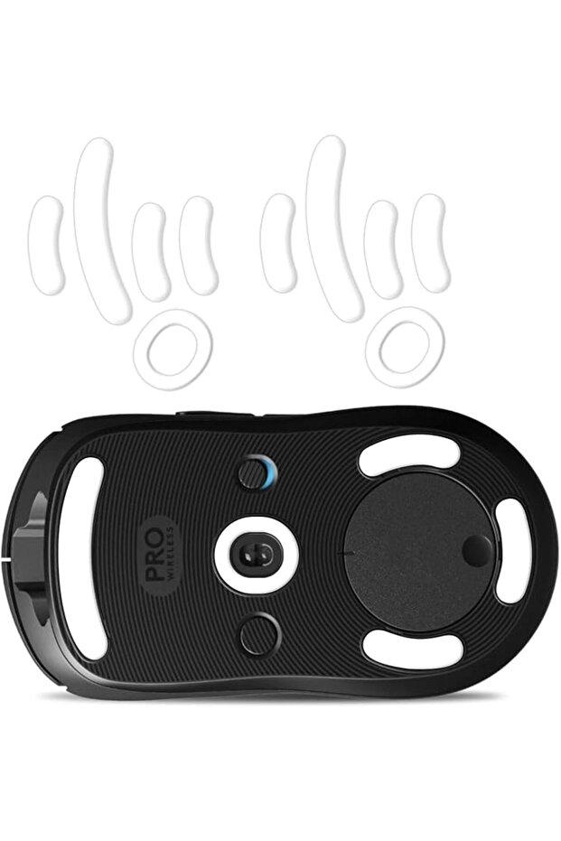 مجموعتان من أقدام الماوس ذات الحواف المنحنية ICE، وسادات بديلة خفيفة الوزن وناعمة لـ Logitech G Pro Wire
