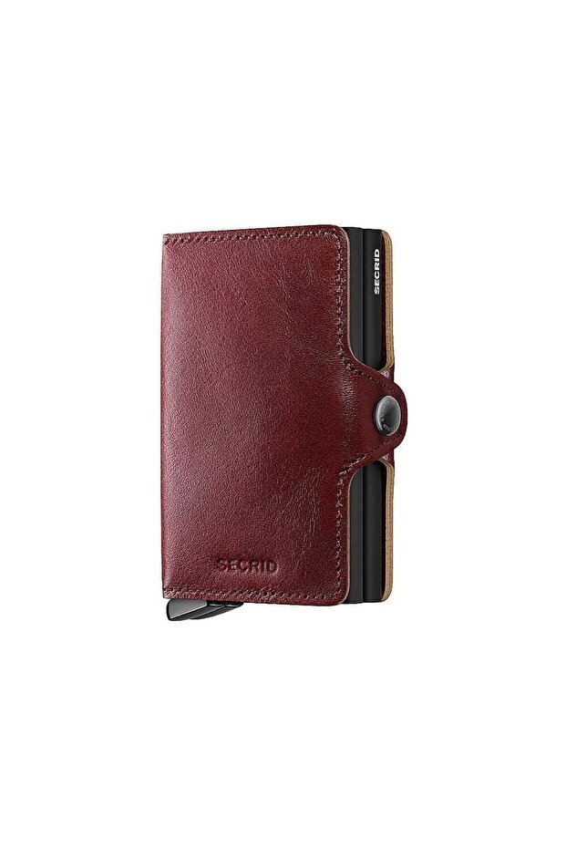 Premium Twinwallet+ Basco Card Holder Wallet, Brown