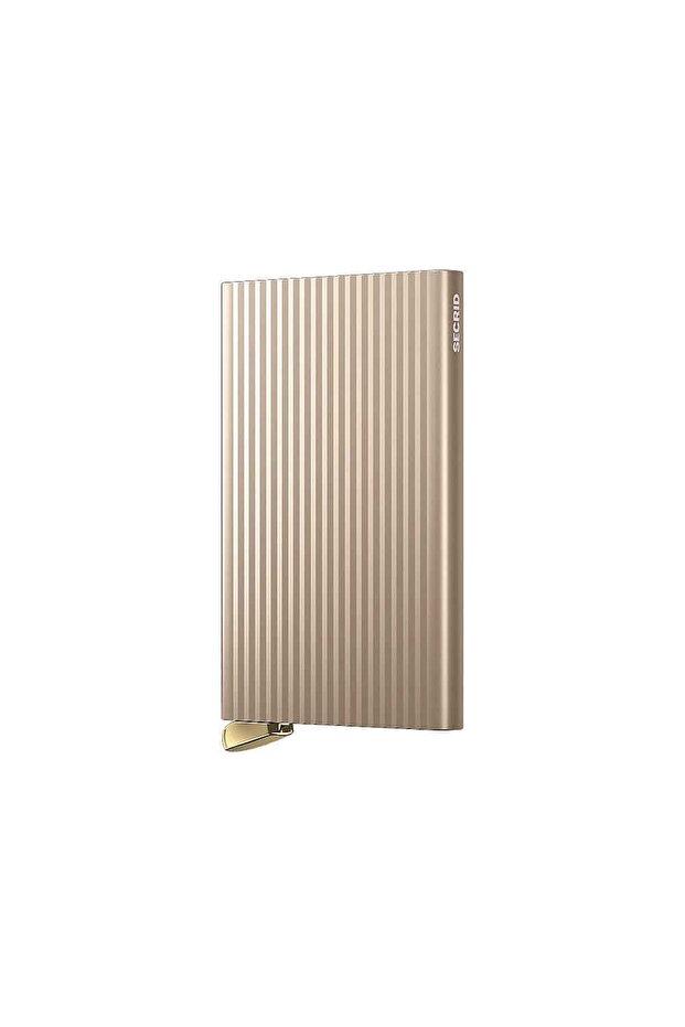 Premium Cardprotector+ Fluted Card Holder, Beige