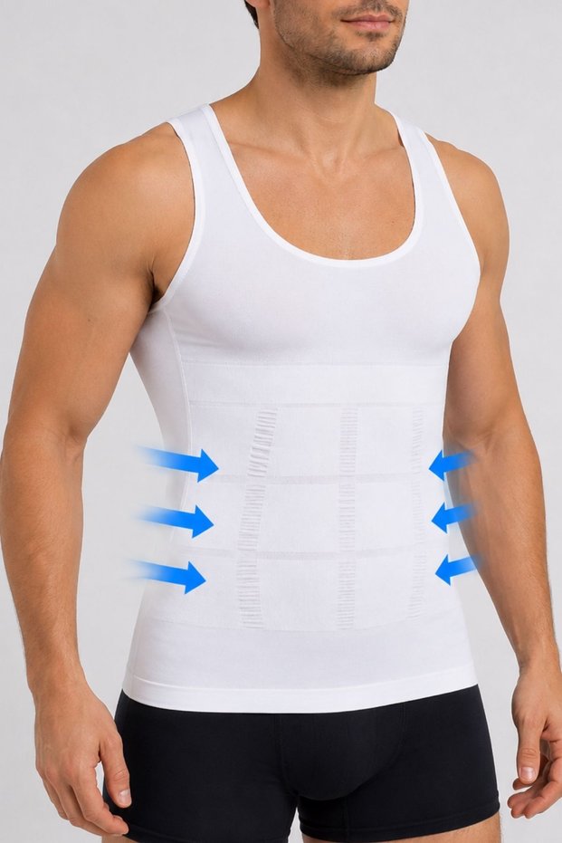 Men's Athlete Corset Chest Belly Abdomen Waist Tightener Helps Maintain Upright Posture