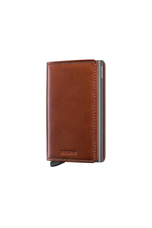Slimwallet Texano Card Holder Wallet, Brown