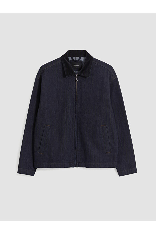 I Relaxed Fit Men's Jean Jacket from Freezen Store