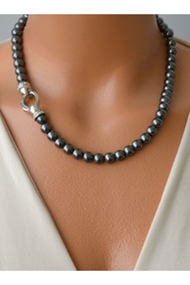 Hematite Necklace - Multicolor -