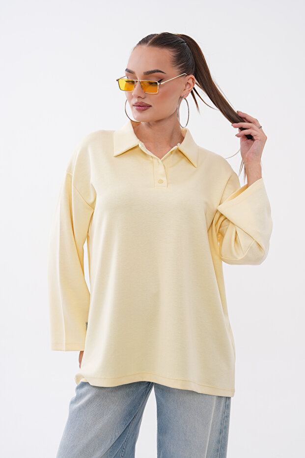 Kolu Armali Polo Collar Oysho Tunic
