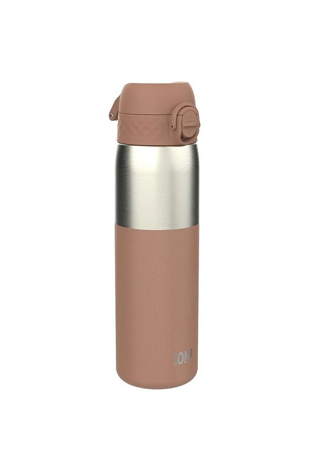 Leak-Proof Stainless Steel Slim Water Bottle (600 ml) - Mocha Coffee