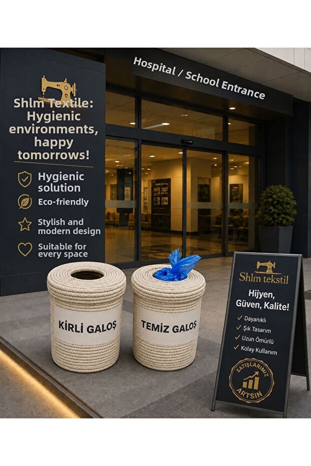 25X26 Galoş, Trash Can Multi-Purpose Basket Storage Box Decorative Basket Storage Box