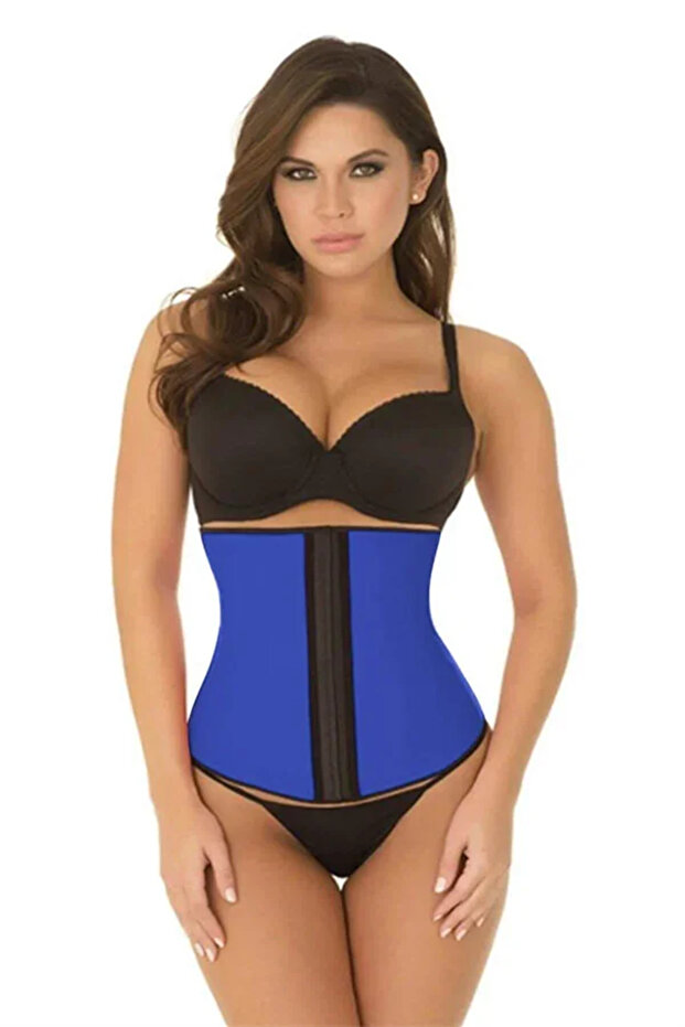 Blue 9161 Sweat-Absorbing Agrafl Waist Corset