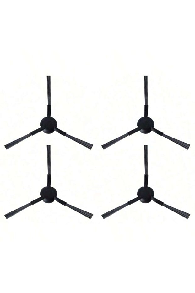 4PCS Side Brush For Xiaomi Robot Vacuum X20 Max / D109GL / Mijia M30 Accessories Main Brush Side Br