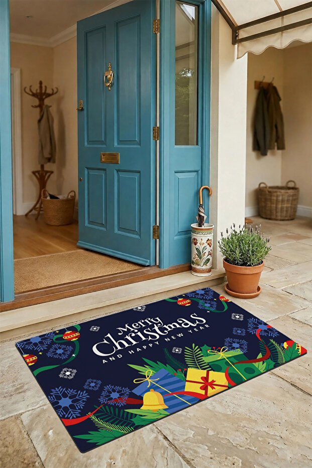 New Year's Gift Boxed Snowflake Welcome Doormat 45X70Cm