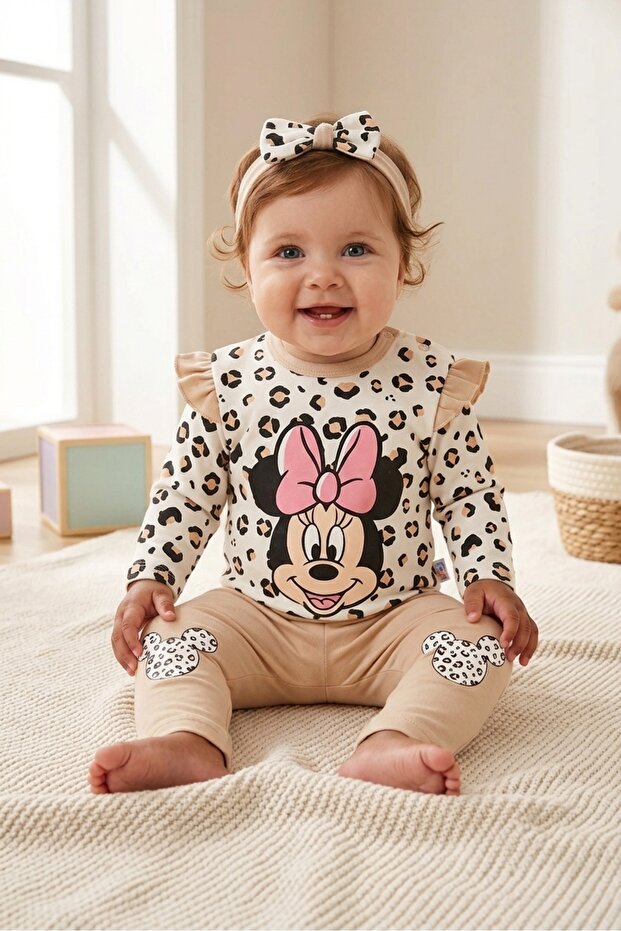 Leopard Detailed Mickey Set