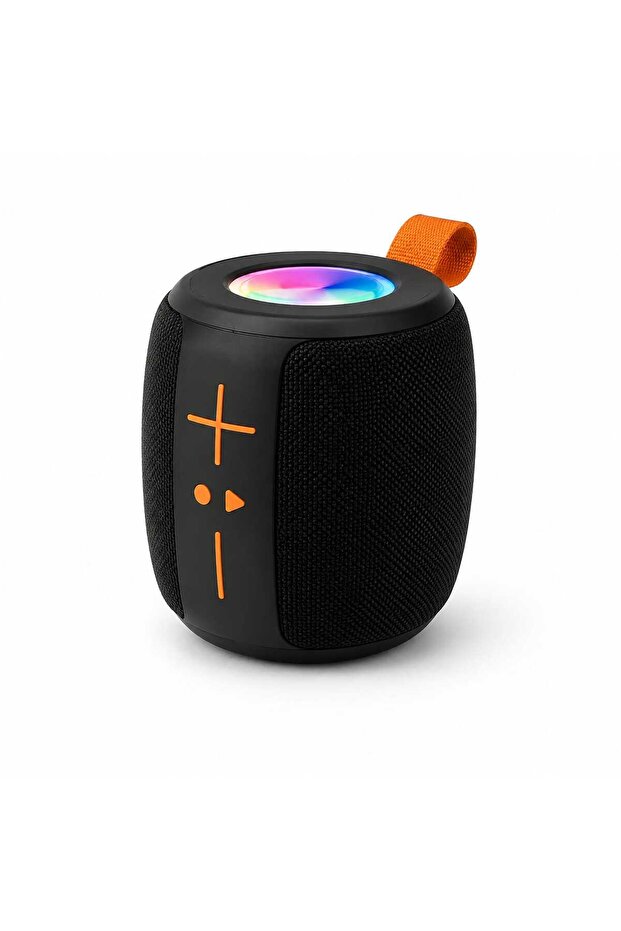 Bluetooth Speaker 8W Max Output | Portable Wireless Speaker With RGB Light | USB MicroSD AUX FM MP3 Player