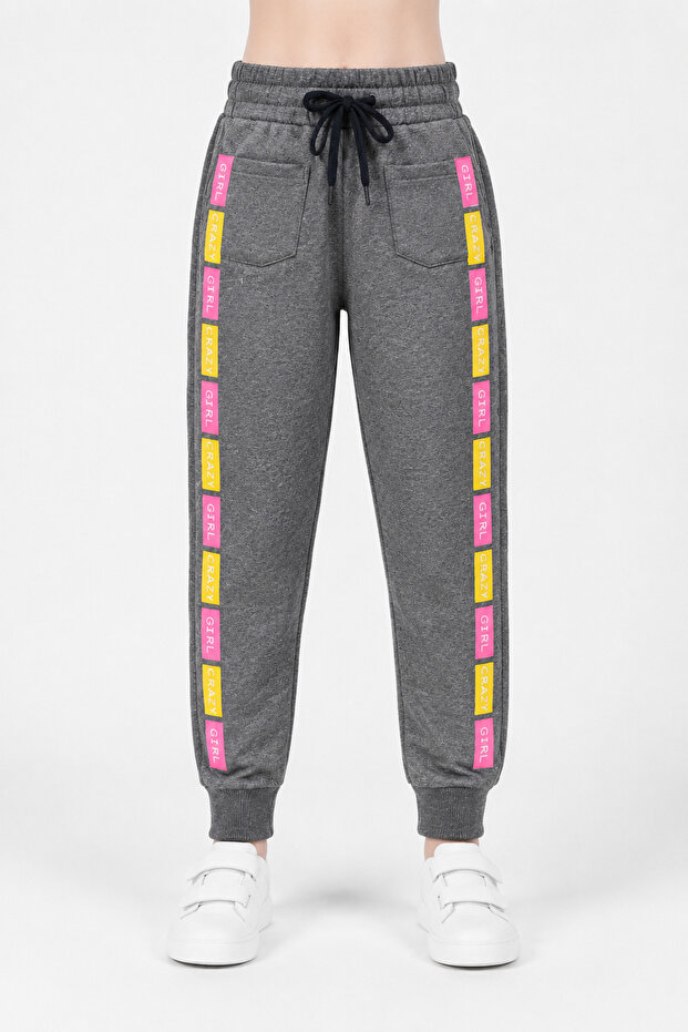 Cotton, Pocketed, 2-String Sweatpants, Single Bottom