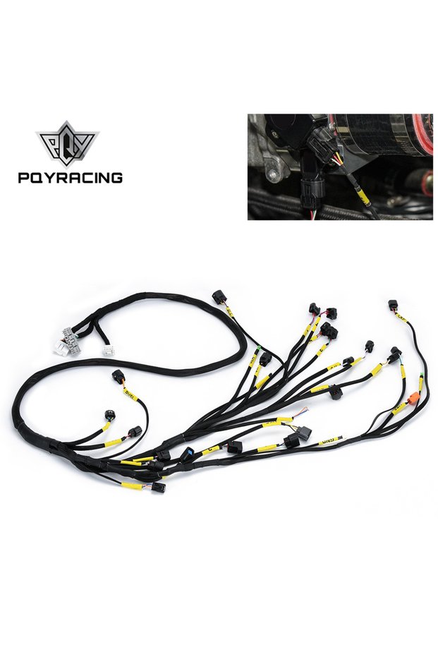 K20 K24 K-Series Tucked Engine Harness For Honda Acura K-Swap Integra CRX EK EG Civic EP3 01-05 RSX