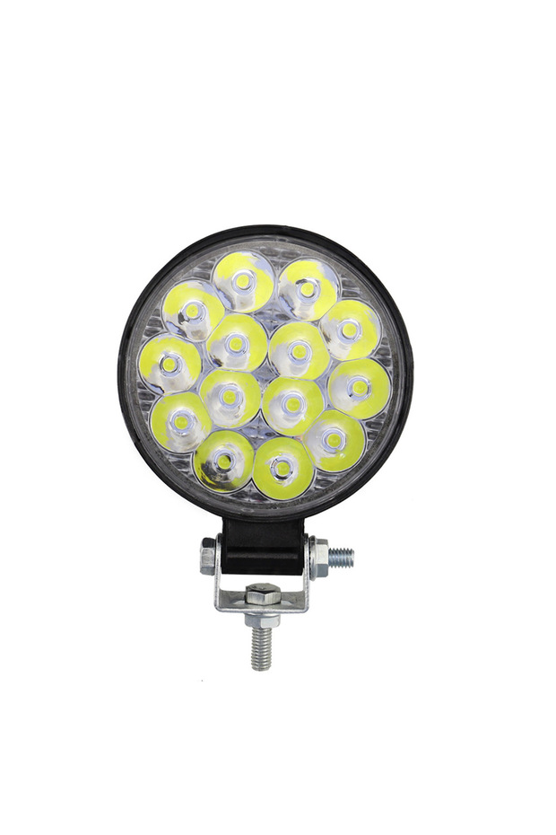 1PCS 42W 14LED 48W 16SMD Work Light LED Car Front Fog Light 12V 24V Truck SUV 4X4 4WD Engineering He