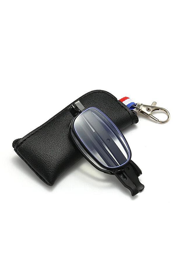 1.5 Black - With Bag 1.5 2.0 2.5 Foldable Telescopic Presbyopic Glasses Portable Bag Anti Blue Ligh