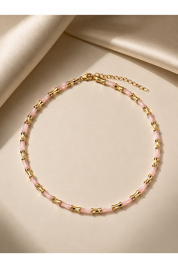 Silva Necklace Pink