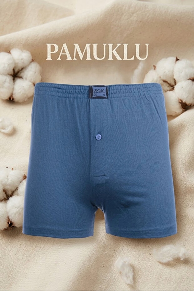 Men's Belted Cotton Boxers