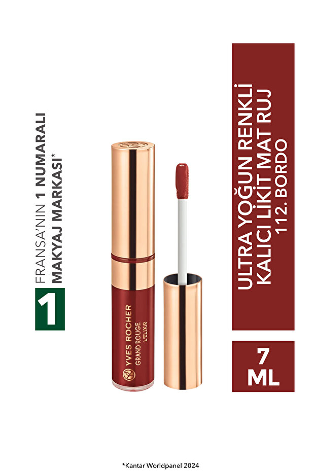 Matte Permanent Liquid Lipstick - No:112 7 gr