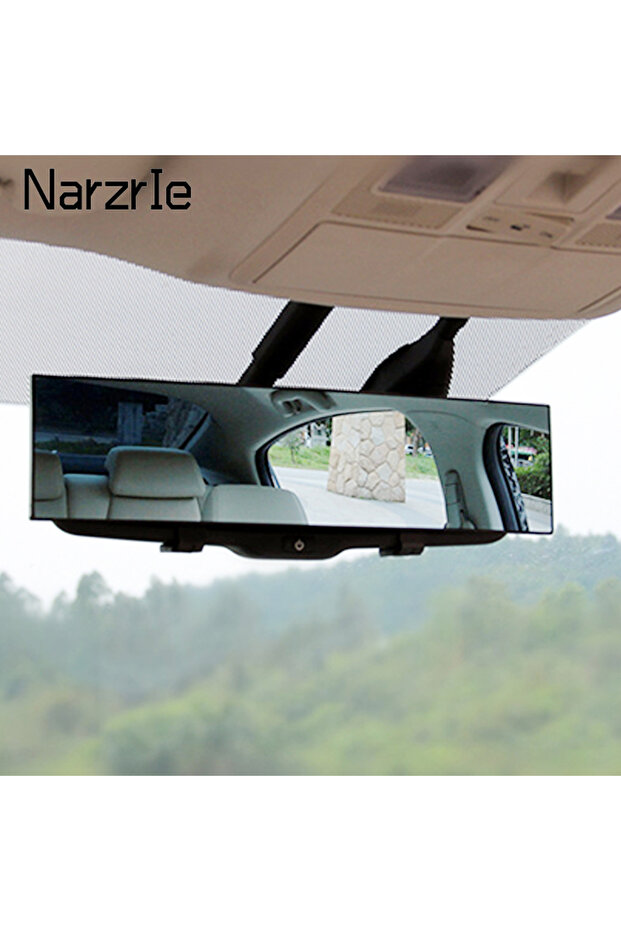 Universal Car Mirror HD Wide-angle Panoramic Rearview Mirror Auto Reverse Back Parking Reference Rea