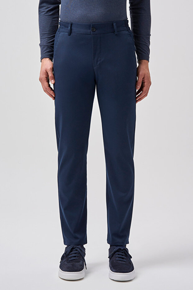 Studio Men's 5-Pocket Jogger Sports Pants Navy Blue