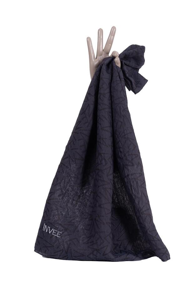 Invee square scarf smoked