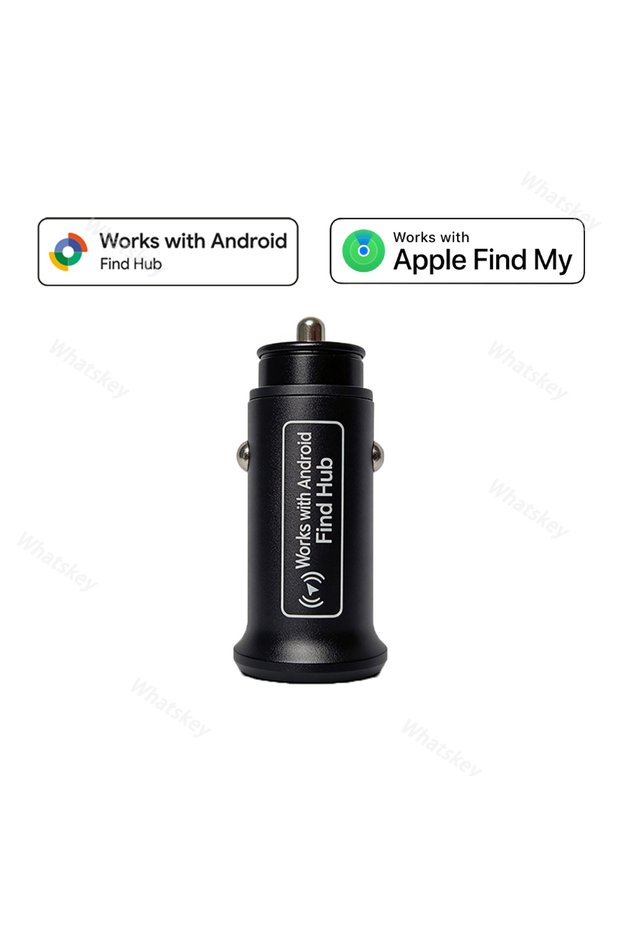 For Apple-Android Universal Mini GPS Locator Track Car Charger Cigarette Lighter USB Type-C Adapter