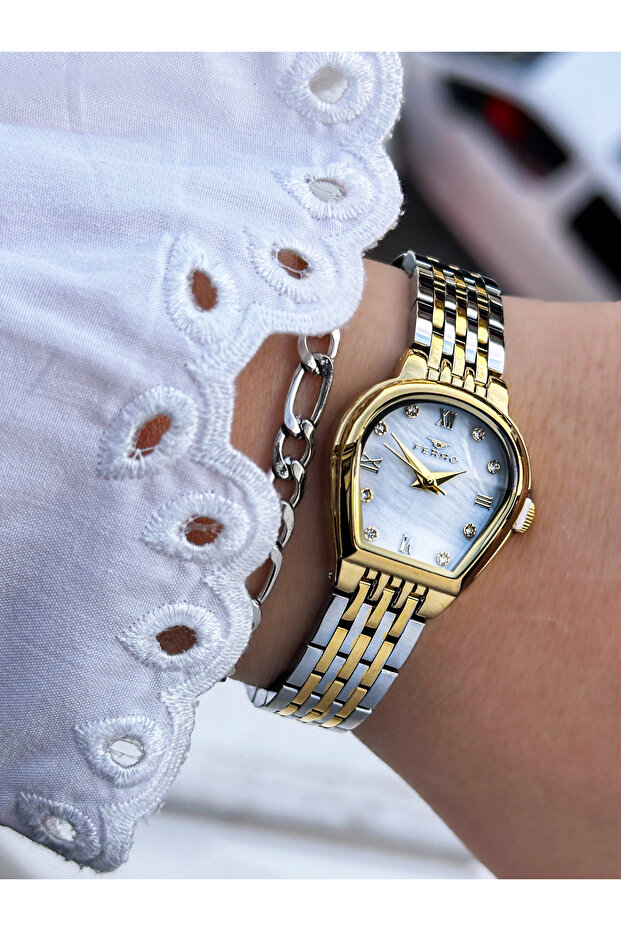 Yellow Steel Cord Women Wristwatch Fl43008A-B6 3Atm Waterproof with 2 Years Warranty Giftpacked