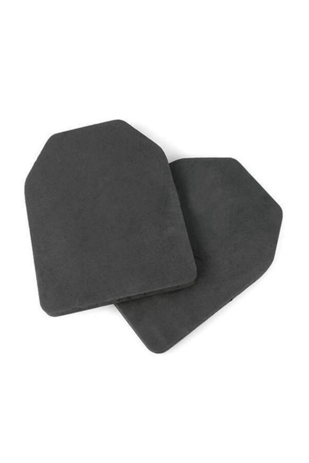 black 2pcs Airsoft Tactical Vest EVA Plates Body Carrier Vests SAPI Shock Plate for Outdoor Hunting