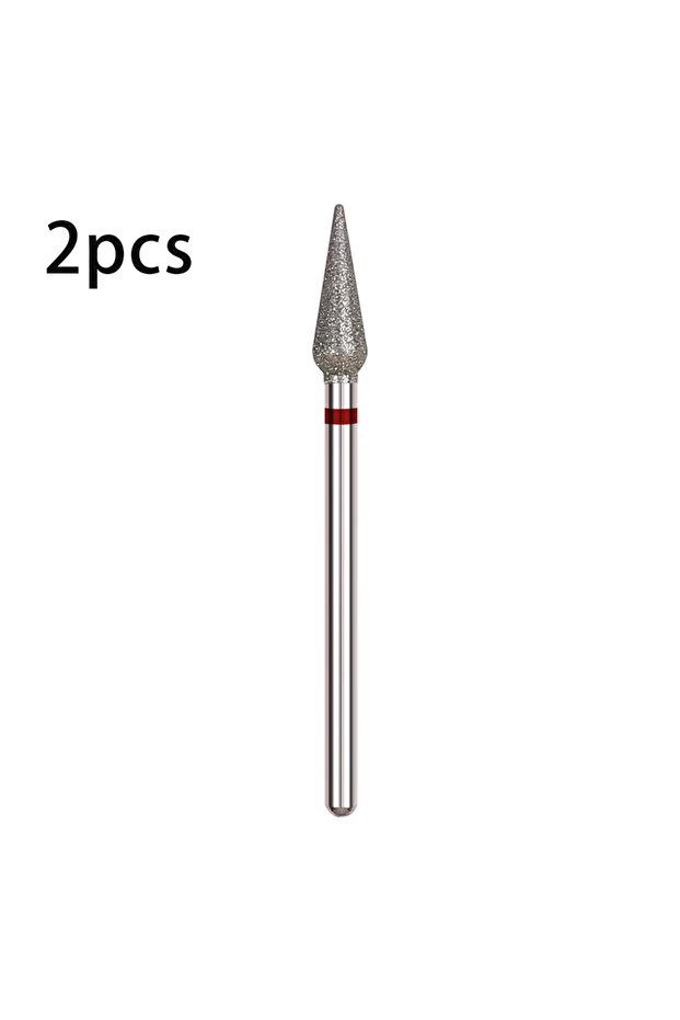2pcs 2Pc Nail Drill Bits Machine Pedicure Manicure Foot Cuticle Clean Tools Nail File Grinding Head