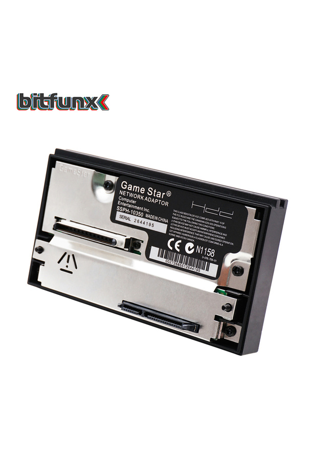 محول SATA من BitFunx GameStar SATA متوافق مع محرك الأقراص الصلبة HDD مقاس 2.5 أو 3.5 بوصة لجهاز Playstat