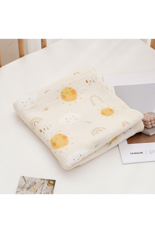 80X80cm CC137 Elinfant 1 PC Newborn Swaddle Wrap Soft Breahable Cozy Bath Towel Swaddle Blankets 100