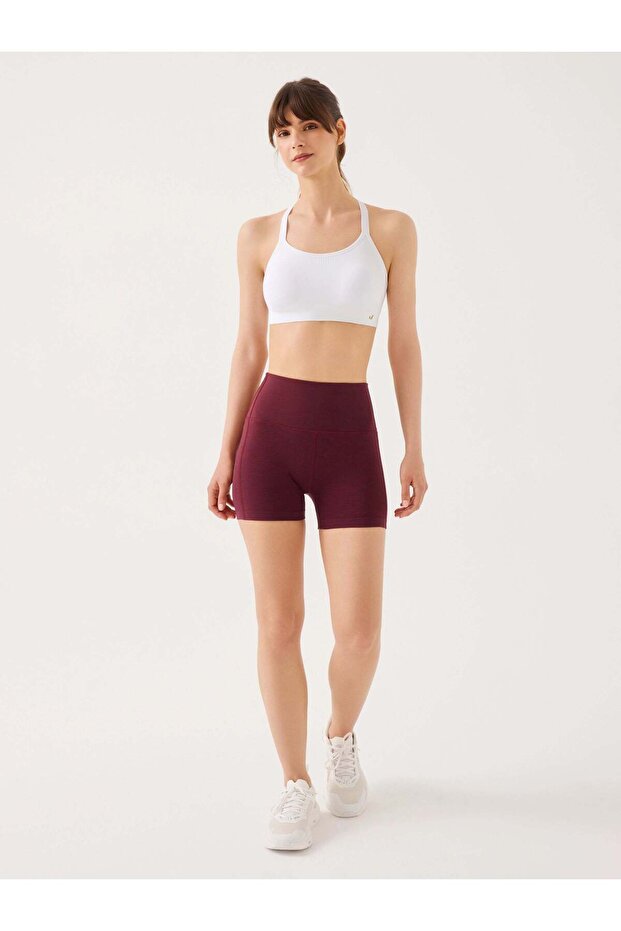 Aruba Slimming Mini Shorts Claret Red