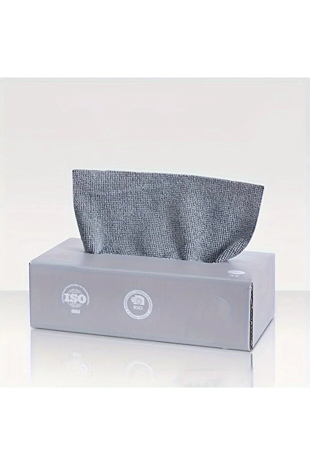 DARK GRAY 20pcs Microfiber Pull Out Disposable Kitchen Towels Super Absorbent Microfiber Cleaning Cl