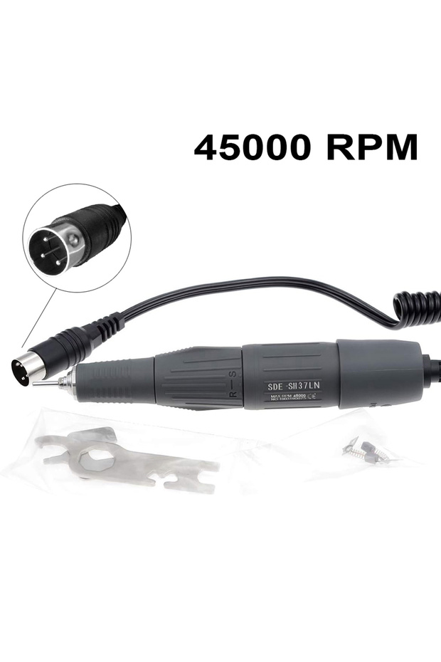 SDE-H37LN 45000RPM 45000 & 35000 RPM Electric Professional Nail Sander Drill Pen Micromotor Polishin