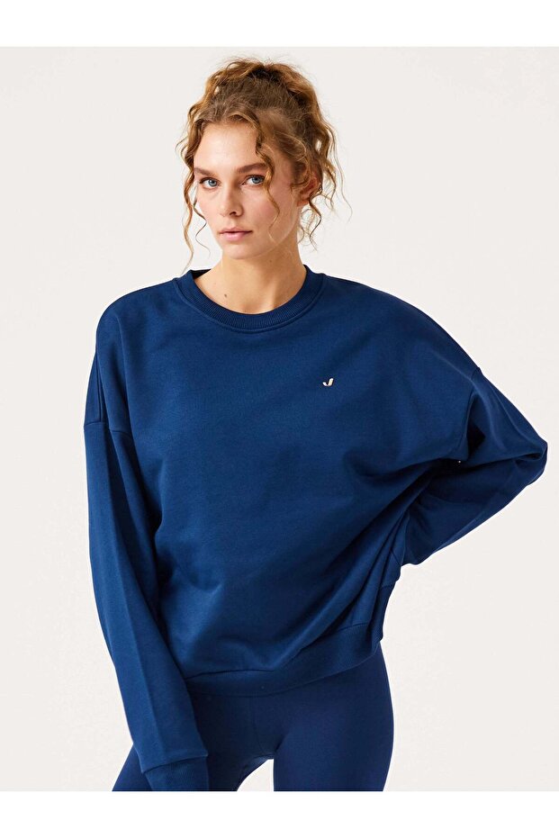 Aura Sweatshirt Navy Blue