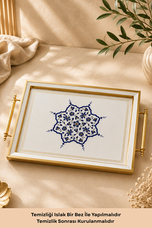 Arel Tea Coffee Breakfast and Presentation Tray 48X29 cm