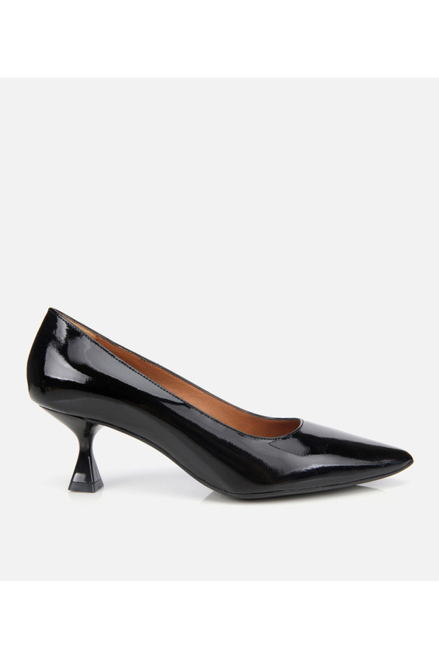 Women's Patent Leather Black Flexible Sole Stiletto