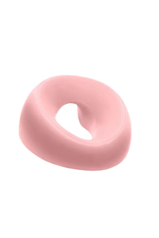 26x13x6cm Pink Face Down Pillow Prone Pillow for Prone Face Down Resting Comfort Memory Foam Ergonom