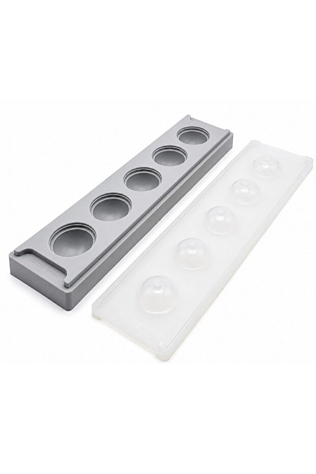 3D Sphere Silicone Pastry and Cake Mold 5-Piece 48 mm 5-Piece 48 X 48 X 48 mm