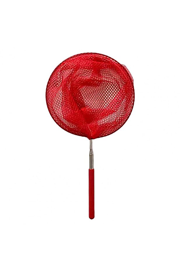 Red 2023 New Telescopic Swimming Pool Net Rake Clear Cleaner Scoop Leaf Stainless Steel Skimmer Mesh