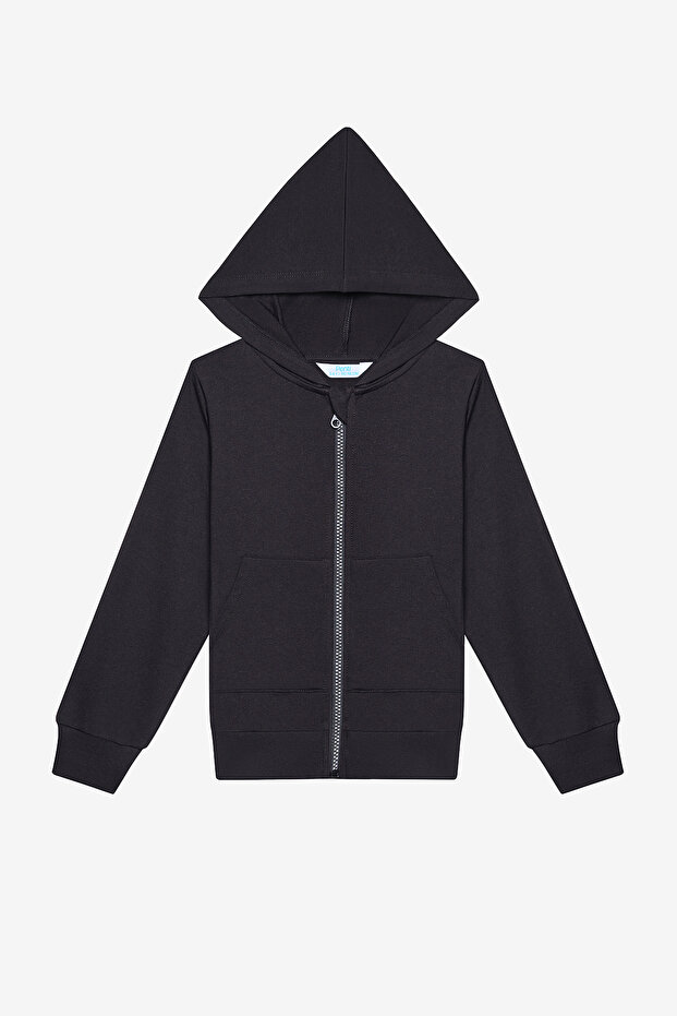 Unisex Basic Black Hoodie