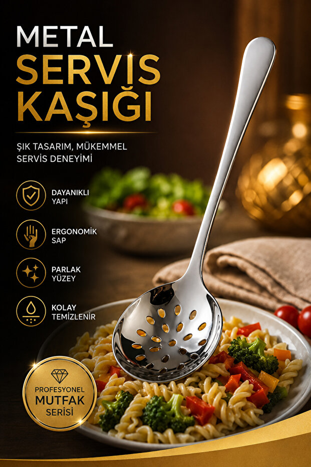 Metal Serving Spoon Practical, Durable and Stylish Serving Experience