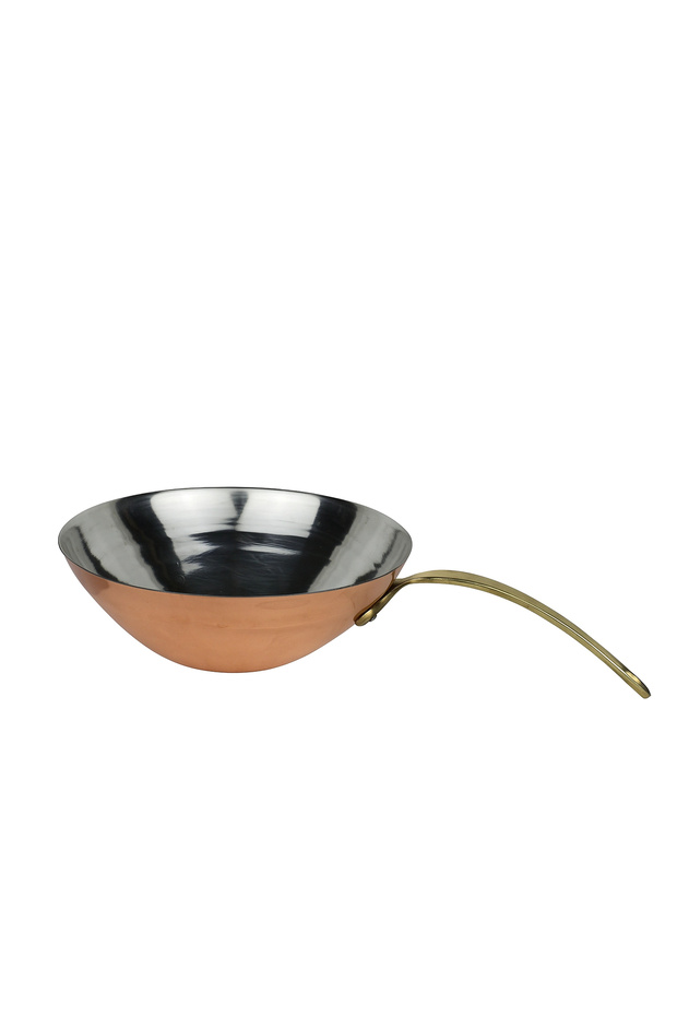 Chef Type Thick 1.5mm Copper Saucepan 25×9cm